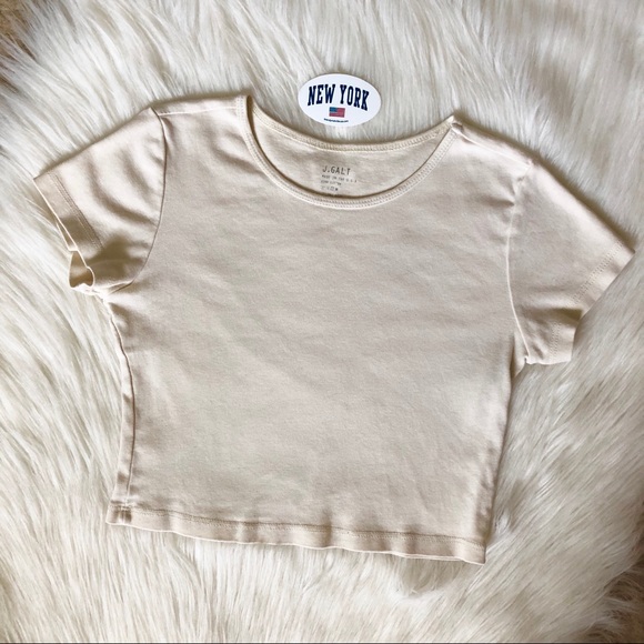 SOLD // NWOT Brandy Melville Yellow Ashlyn Top - Picture 2 of 2